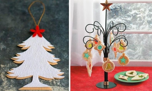 utiliser biscuits Noël décoration originale
