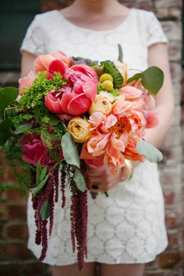 vue bouquet mariage couleures pastel