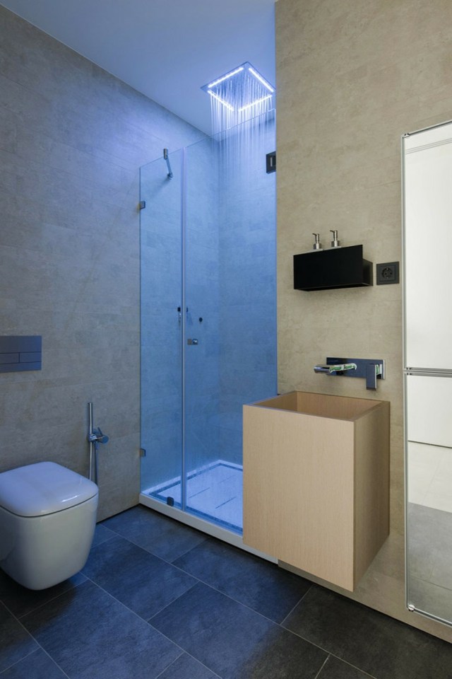 appartement moderne salle de bains