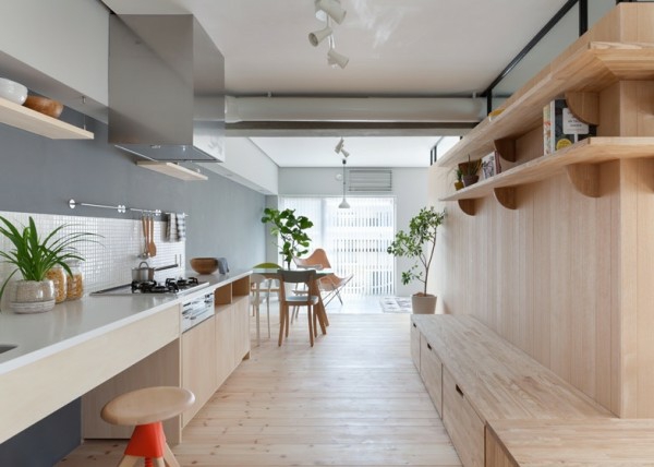 appartement style japonais deco bois