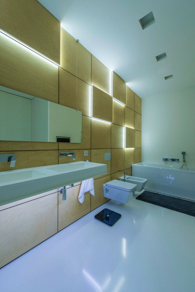 salle de bains moderne minimaliste
