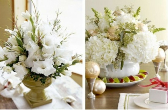 bouquets de fleurs blanches magie et purete