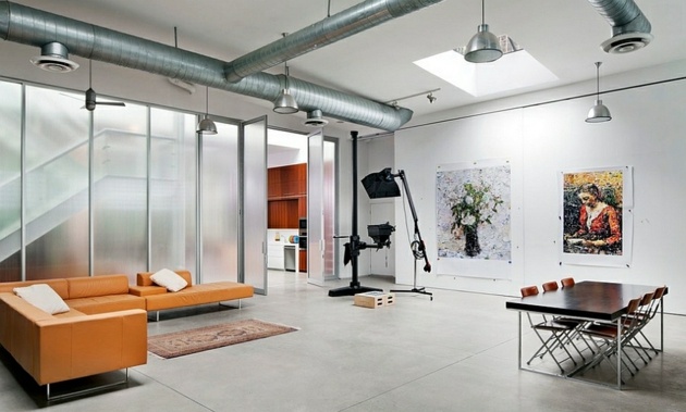 bureau domicile design contemporain