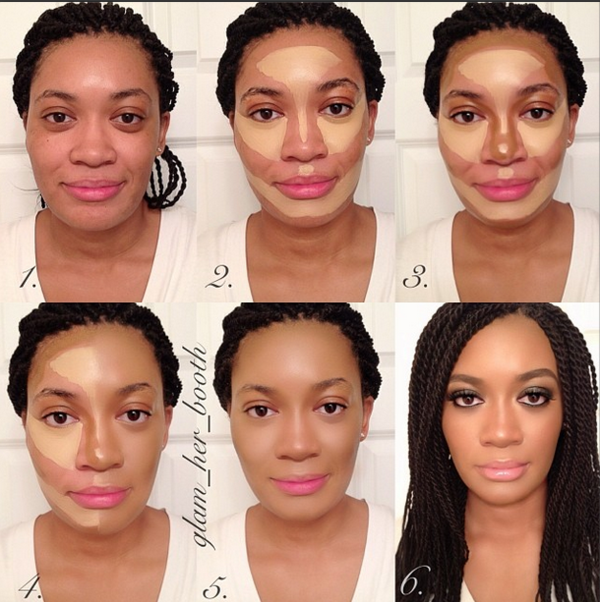 contouring idee maquillage
