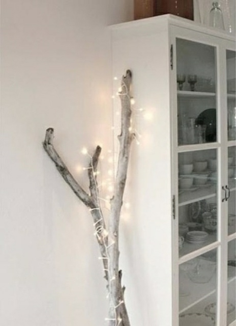 deco arbre Noel minimaliste lumineux