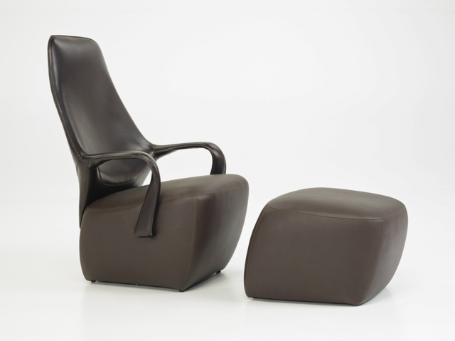 Luxe de Matteograssi fauteuil en cuir 