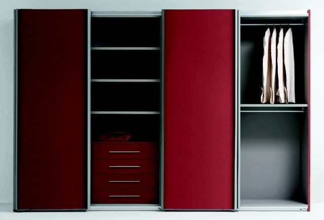 armoire design moderne rose