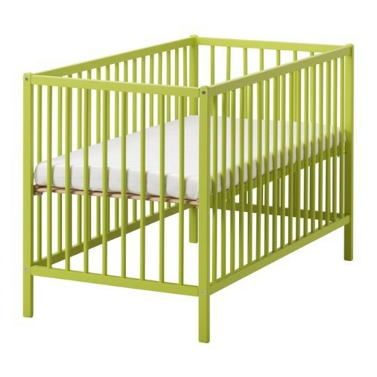 lit pour bebe vert design Ikea