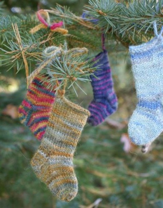 mini chaussettes Noel interessantes