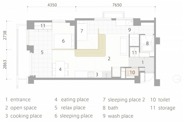 plan construction premier appartement