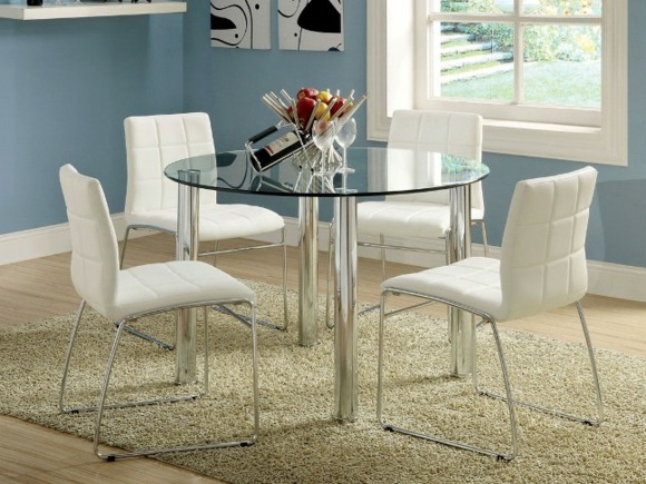 table ronde verre design Ikea