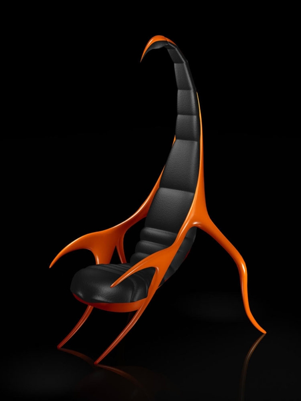 Fauteuil design scorpion par Wild Design