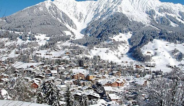 chalet montagne Klosters vue vallee