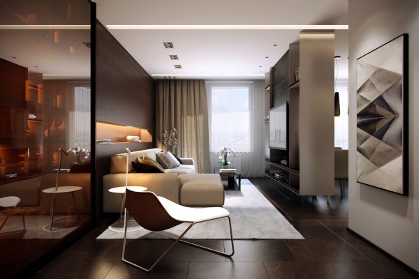 appartement de luxe meubles design Saint-Pétersbourg