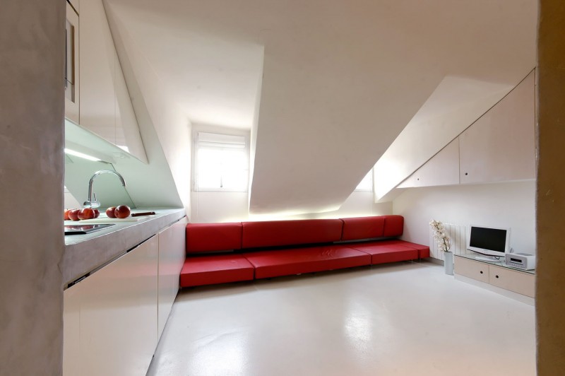 moderne architecture écolo bioappart canape rouge paris agence architecture 