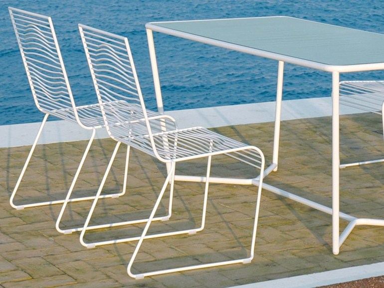 chaise moderne ciacci group grid design
