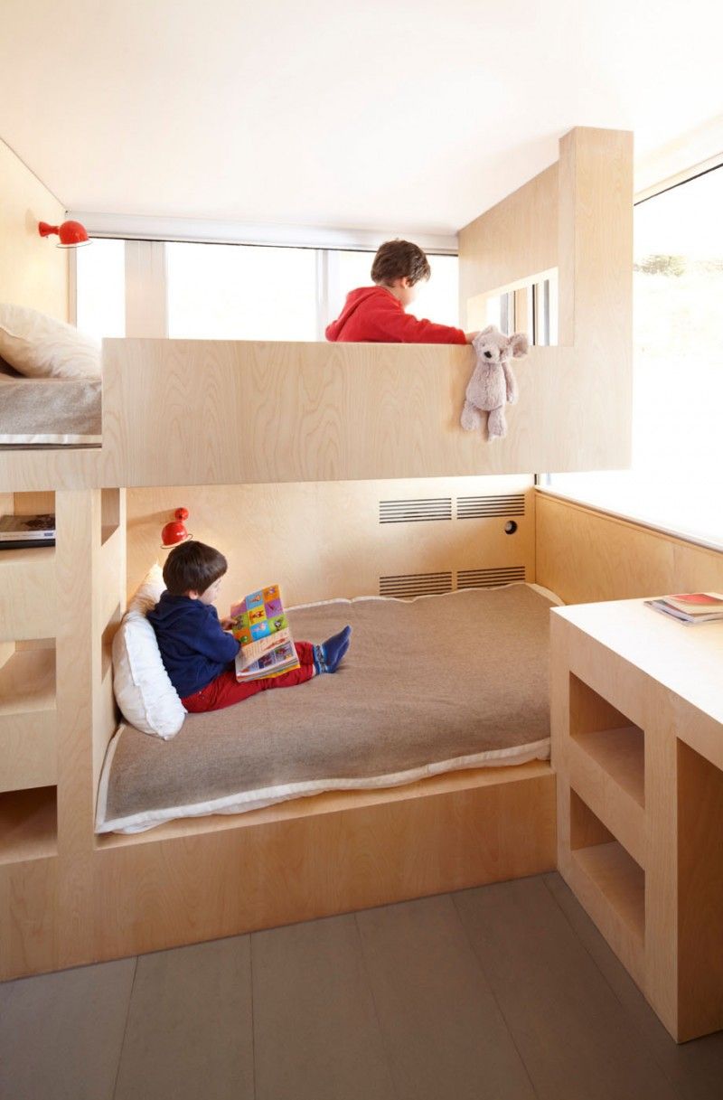 enfants lecture chambre enfant ski jouet studio moderne montagne vacances salon chambre design blanc rouge objet meuble design