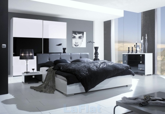 deco elegante chambre coucher moderne