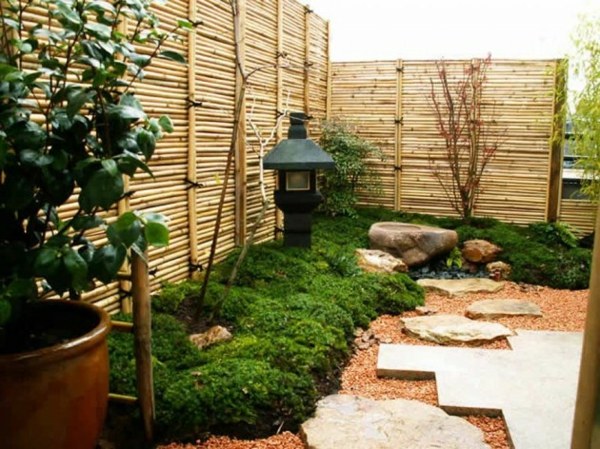 deco jardin japonais elements bambou