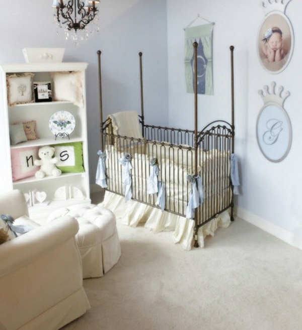 decoration chambre bebe bleu