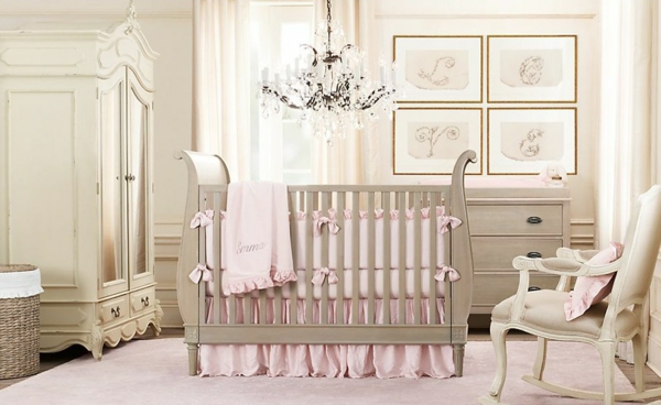 décoration chambre bébé vintage elegante
