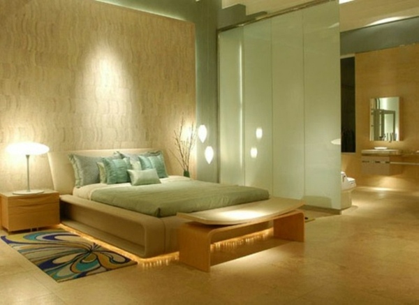 decoration chambre coucher zen moderne