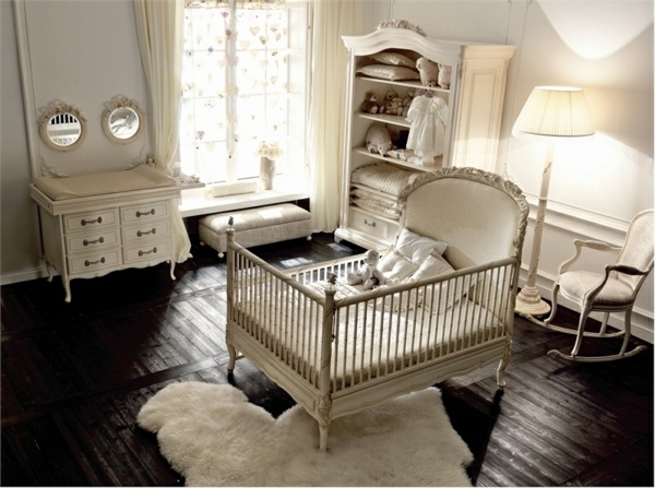 decoration chambre meuble bois bebe