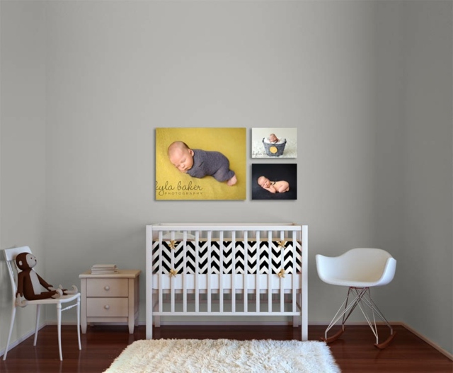 decoration minimaliste moderne chambre bebe