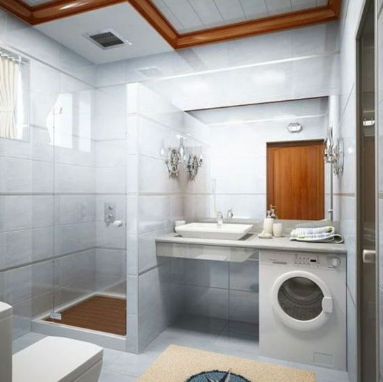 decoration petite salle bain moderne