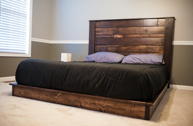 Lit palette: optez pour un cadre de lit en palettes de bois