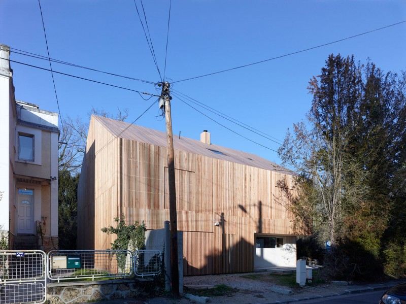 maison contemporaine 2G bois moderne france architecte designer avenier cornejo