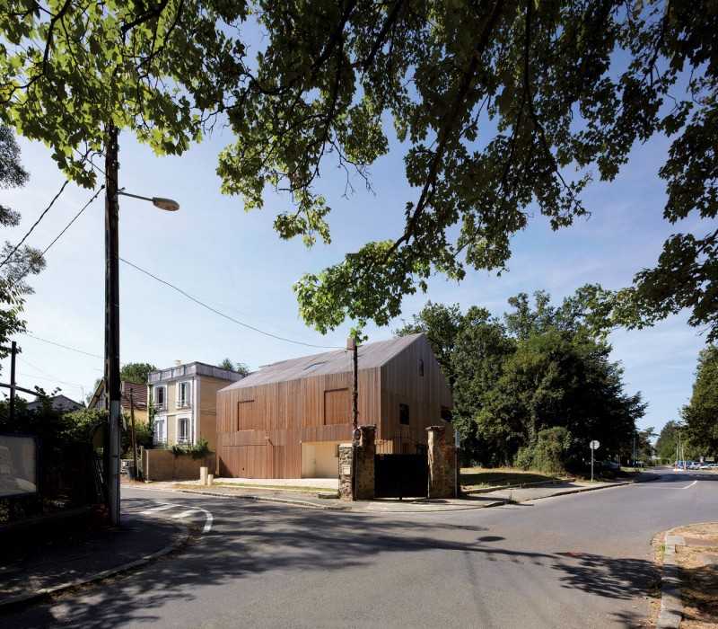maison design 2G bois moderne france architecte avenier cornejo