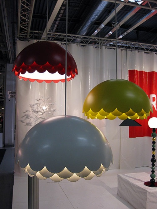 meubles objet design lampe rouge jaune designer creatif art