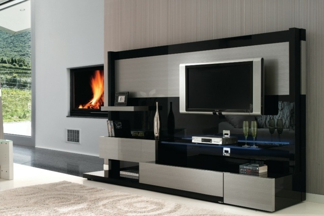 meuble tv design contemporain salon
