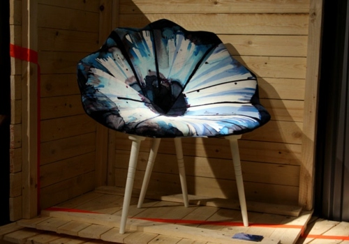 stockholm designer chaise fleur 