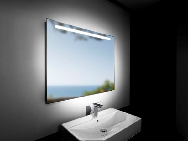 Miroir minimaliste par Roca lumière intégrée 
