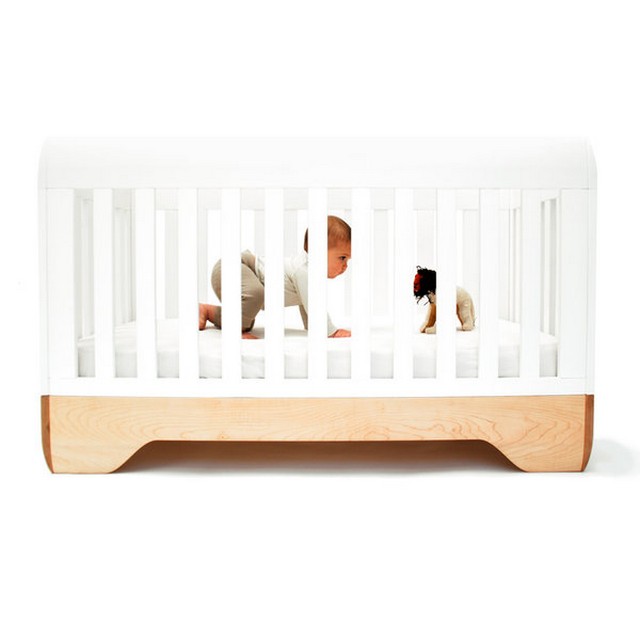 mobilier chambre de bébé berceau Kalon Echo blanc visibilité