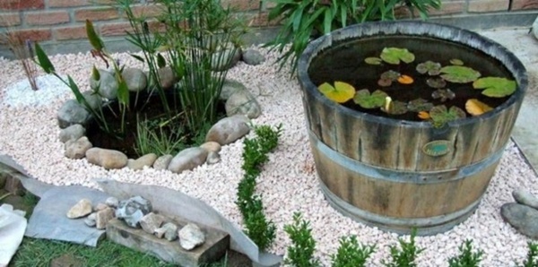 petit jardin design zen moderne
