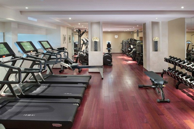 gym hotel salle sport fitness wellness mandarin paris hotel oriental moderne