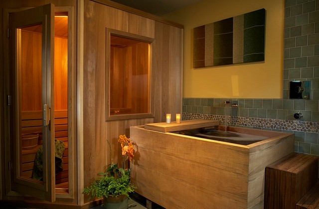 salles de bain 2015 baignoire japonaise sauna