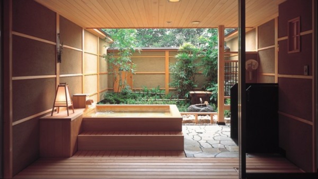 ambiance zen belle salle de bain bois bambou