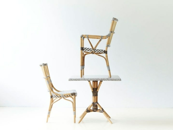 chaises table rotin Sika-Design