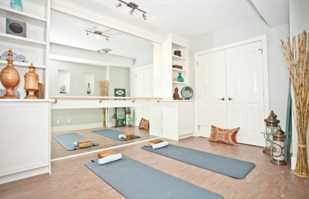 chambre calme idéale pour faire du yoga