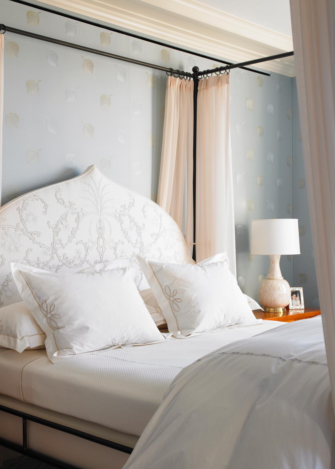 déco romantique chambre à coucher tête de lit design luxe intérieur moderne stylé kate 