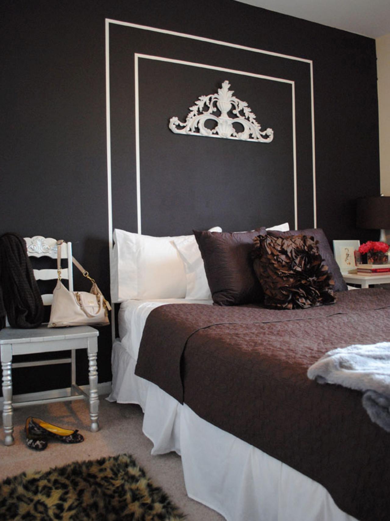 tête de lit royale originale déco chambre tendenza design original moderne roi tapis léopard lingerie moderne