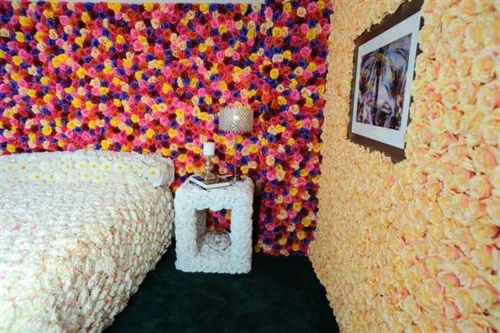 deco florale chambre saint valentin