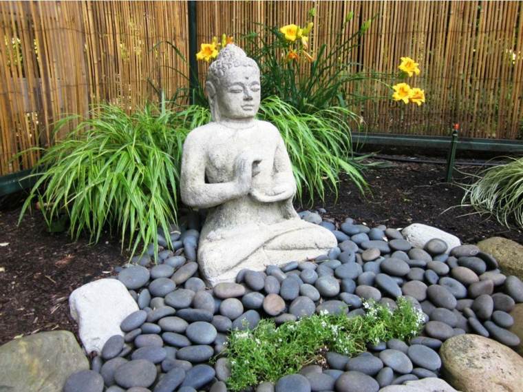 jardin zen déco pierres