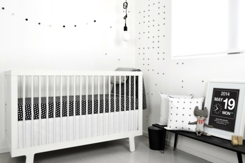 décoration chambre bébé fille moderne design