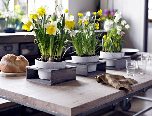 décoration table printemps design