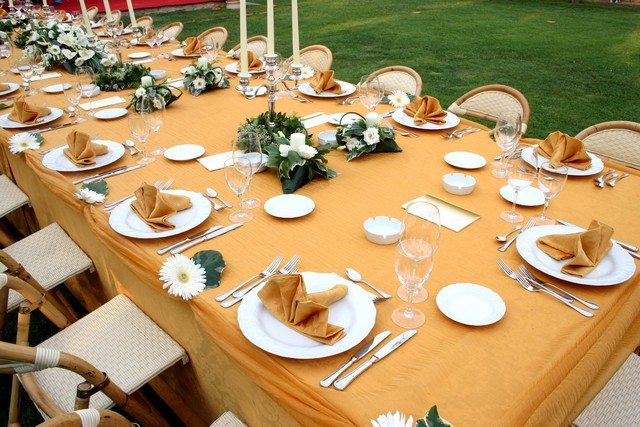 décoration table printemps banquet mariage